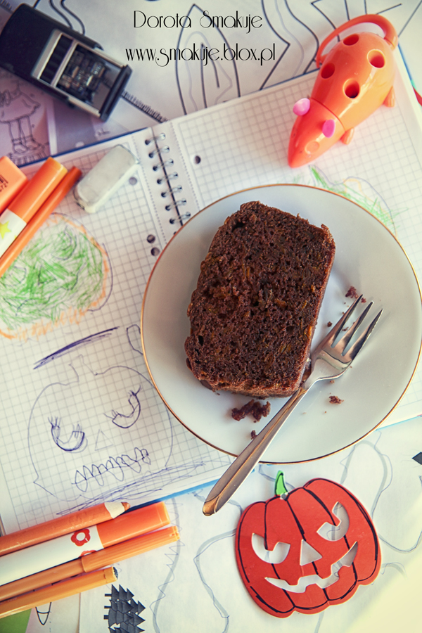 Ciasto dyniowe z czekoladą