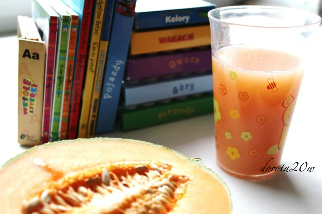 Koktajl mleczny o smaku melona