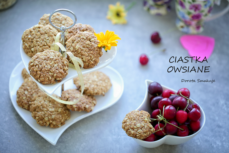 Wegańskie ciastka owsiane