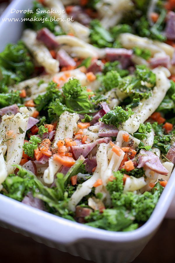 Zapiekanka z jarmużem