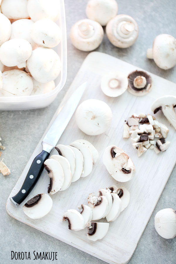 Jak pokroić pieczarki Jak pokroić pieczarki