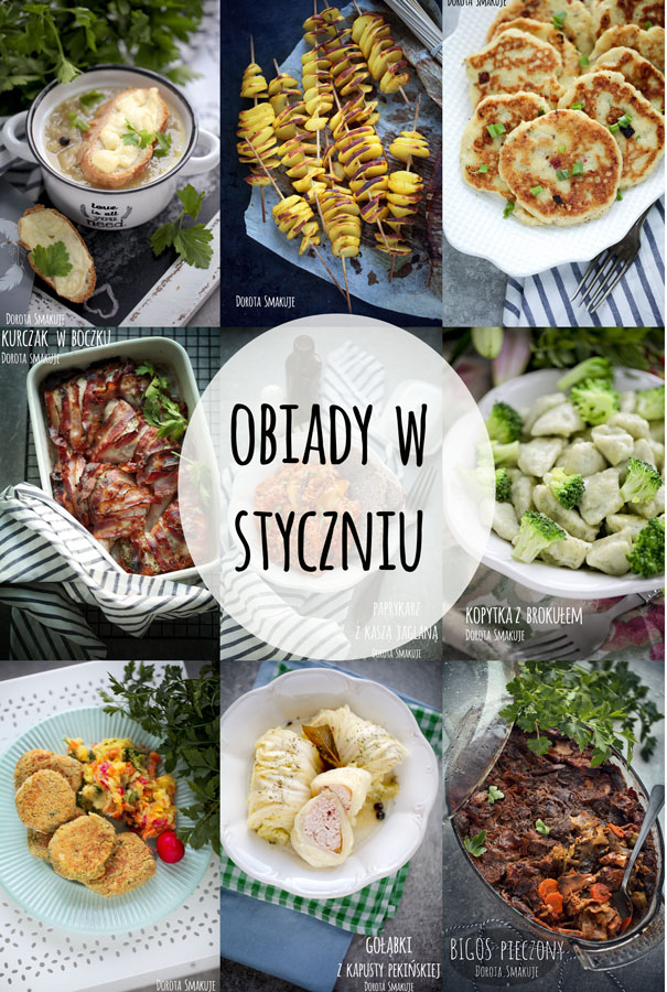 Pomysły na obiady w Styczniu Pomysły na obiady w Styczniu