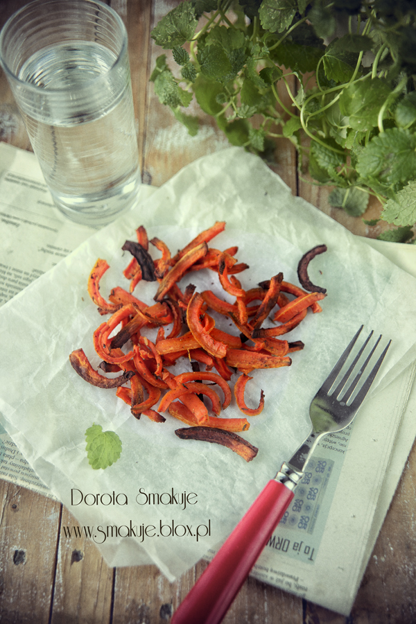 frytki z marchewki