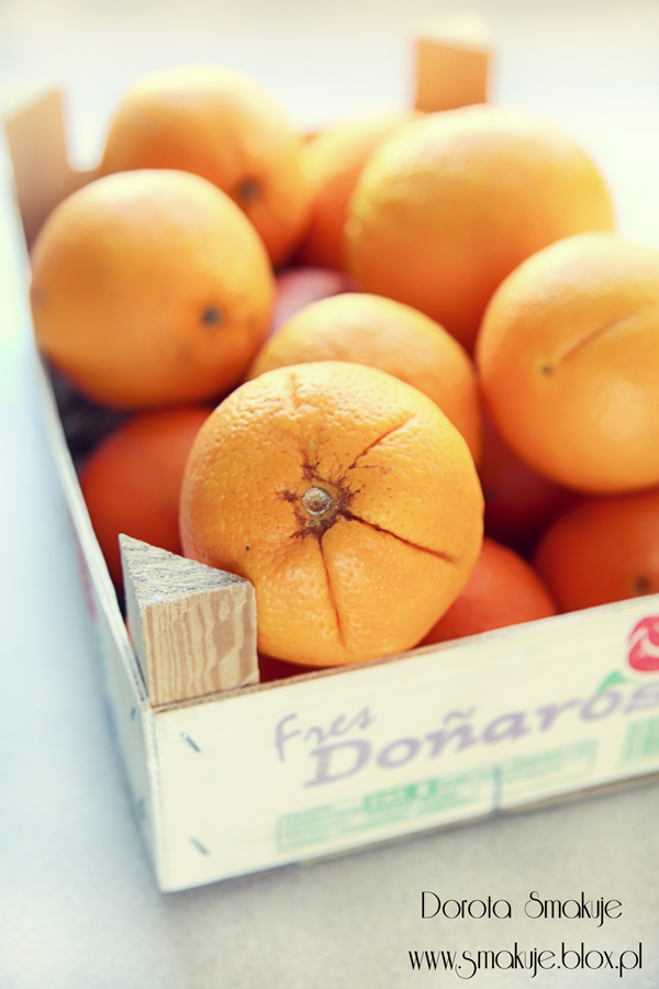 dania z pomarańczami
