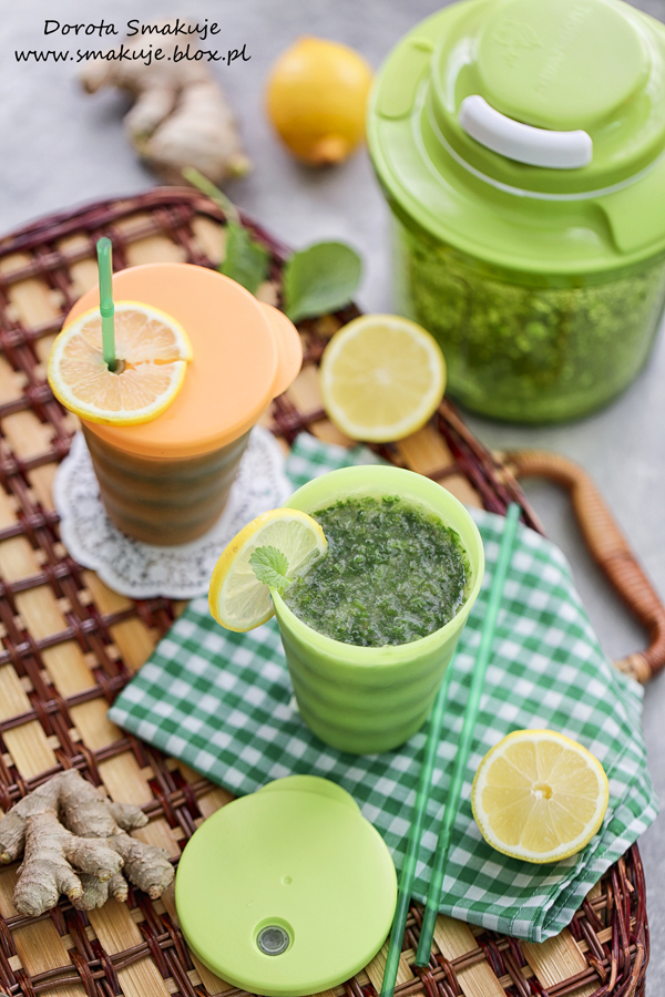 zielony koktajl