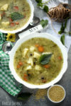 Najzdrowsza zupa na wiosnę - Krupnik jaglany z pokrzywą