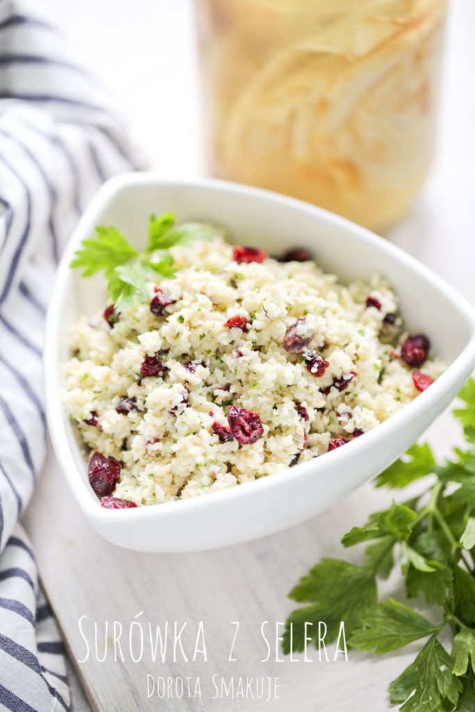 surówka z selera kiszonego