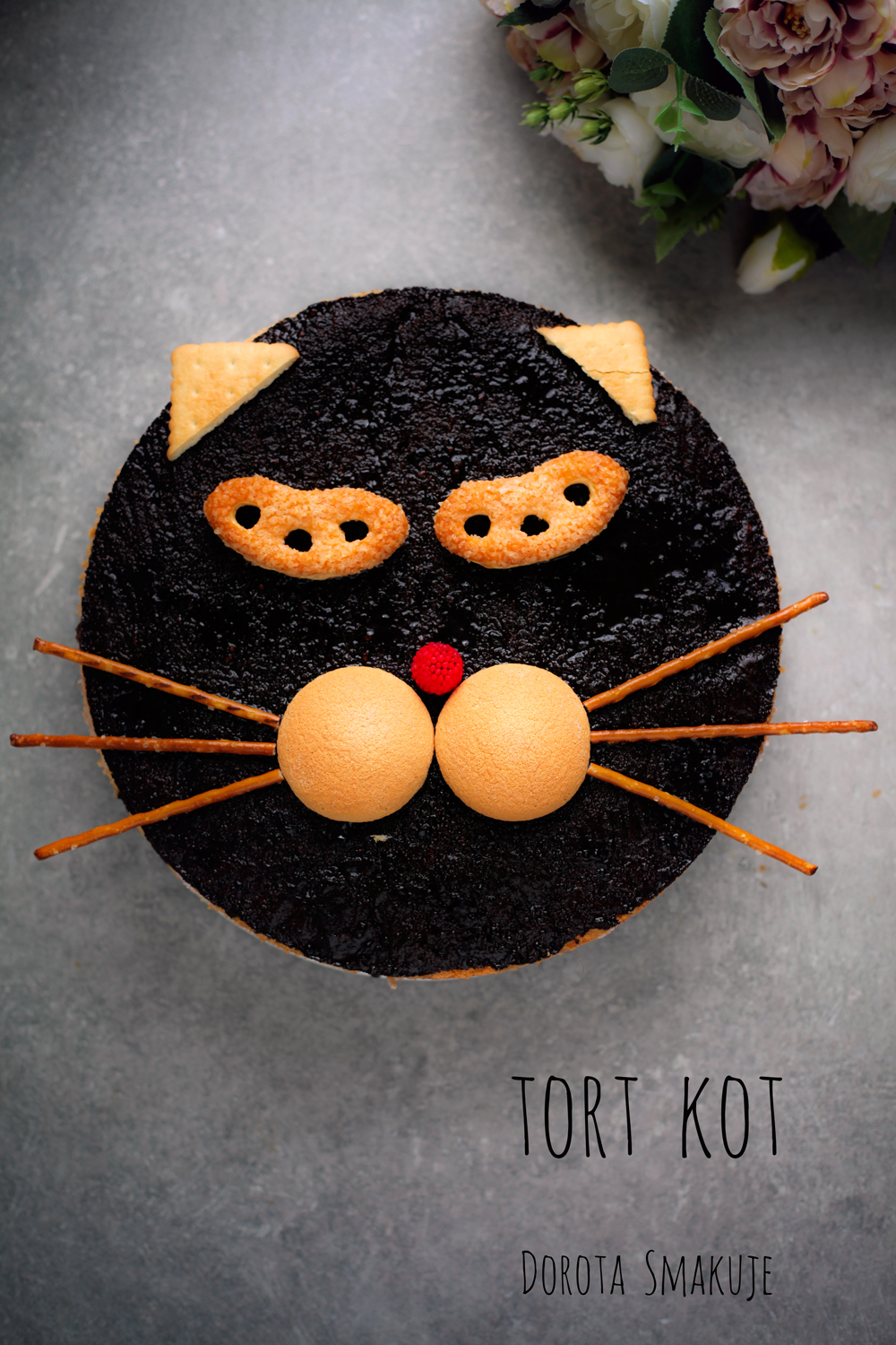 Łatwy Tort Kot - przepis