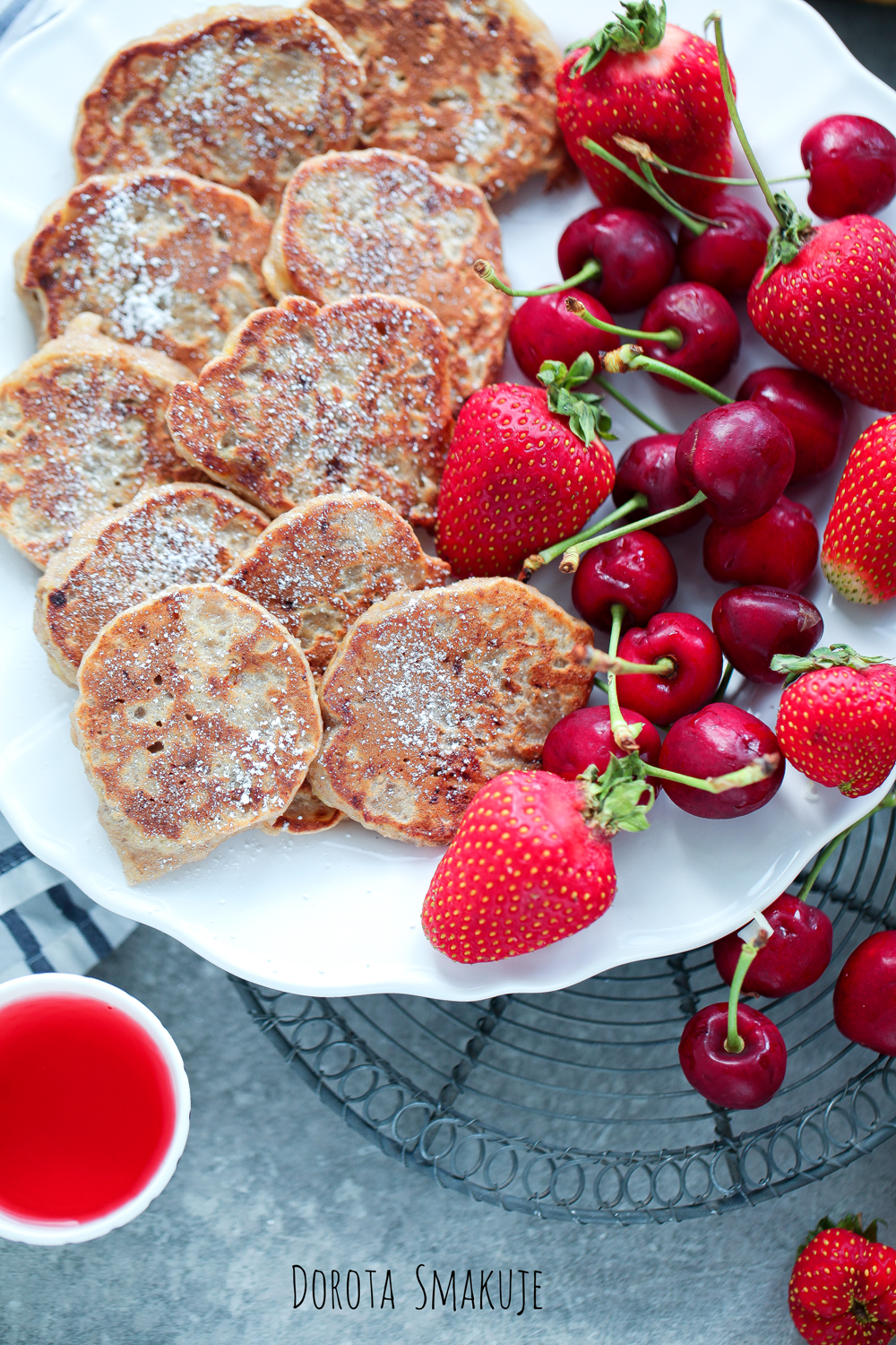 Placki z dojrzałych bananów